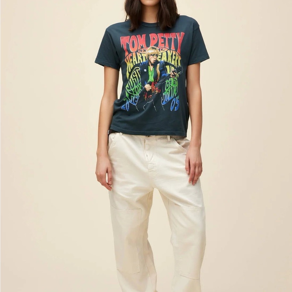 Daydreamer Tom Petty Just For The Hell Of It Ringer Tee - Picture 2 of 3